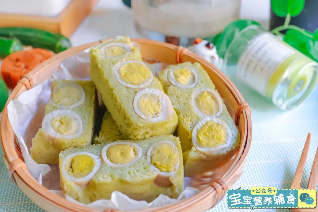 秋葵鸡蛋糕的做法宝宝辅食,山药黑芝麻蒸鸡蛋糕给宝宝吃