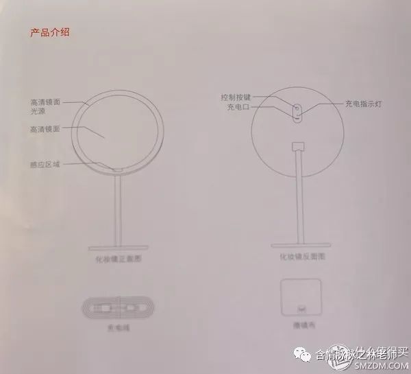 yeelight便携式美妆镜,yeelight手持式便携化妆镜