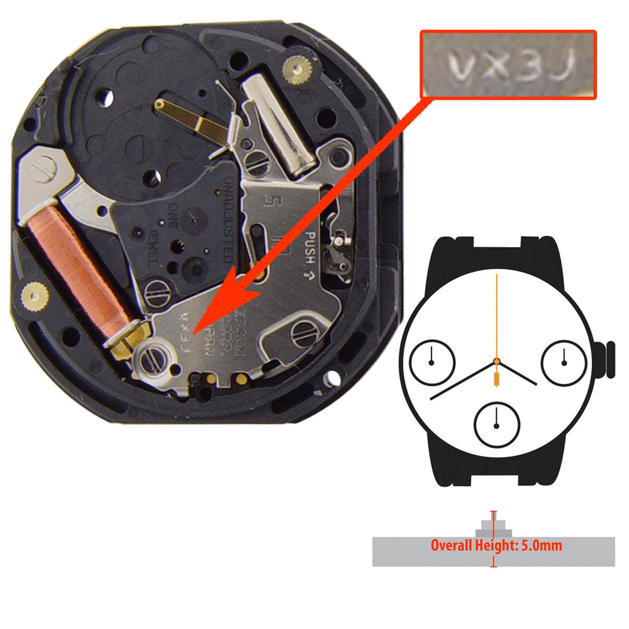石英表电子表都用纽扣电池吗,电波钟机芯纽扣电池