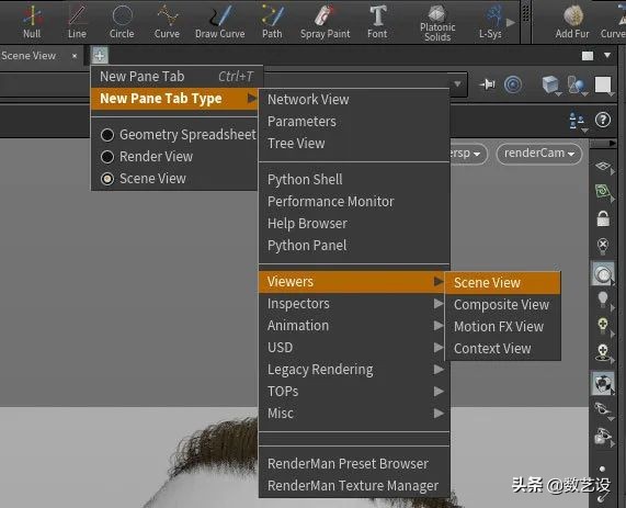 3d防脱发动画,毛发生长3d动画