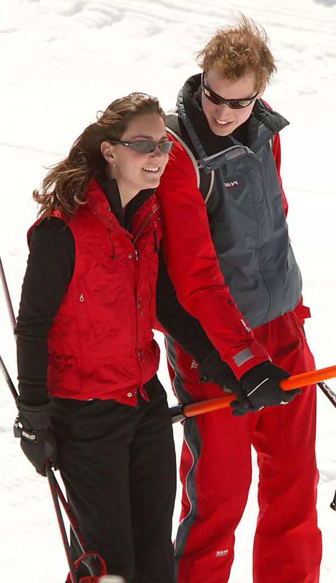 威廉首谈凯特,凯特威廉瑞士滑雪