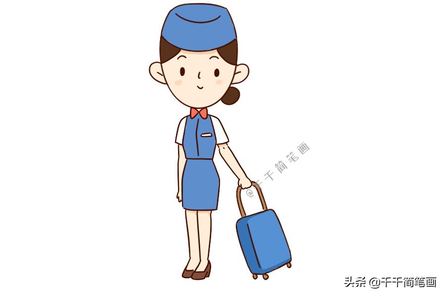 画人物职业的简笔画,各种职业人物简笔画