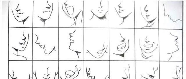 动漫人物头部怎么画简单,动漫头部各个角度画法