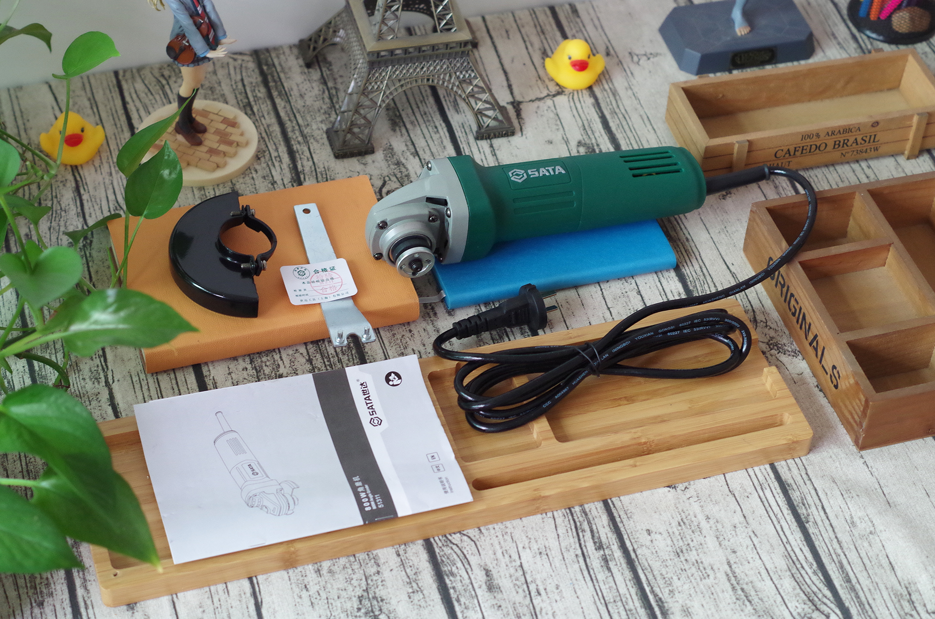 世达51090c角磨机使用方法,世达工具5寸气动角磨机