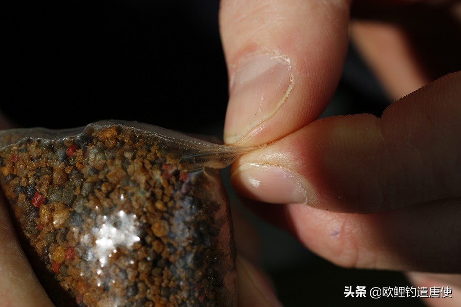 外国人钓鱼打窝技巧,老外用超大饵钓鱼