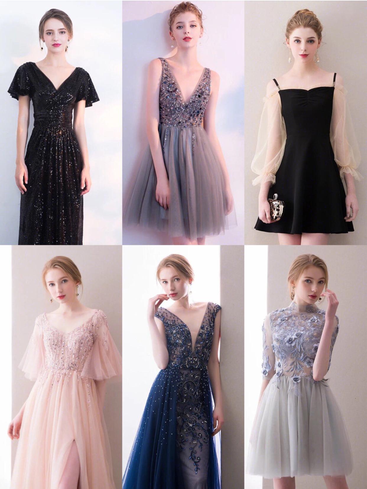 年会穿什么礼服最好看,公司年会晚礼服紫色