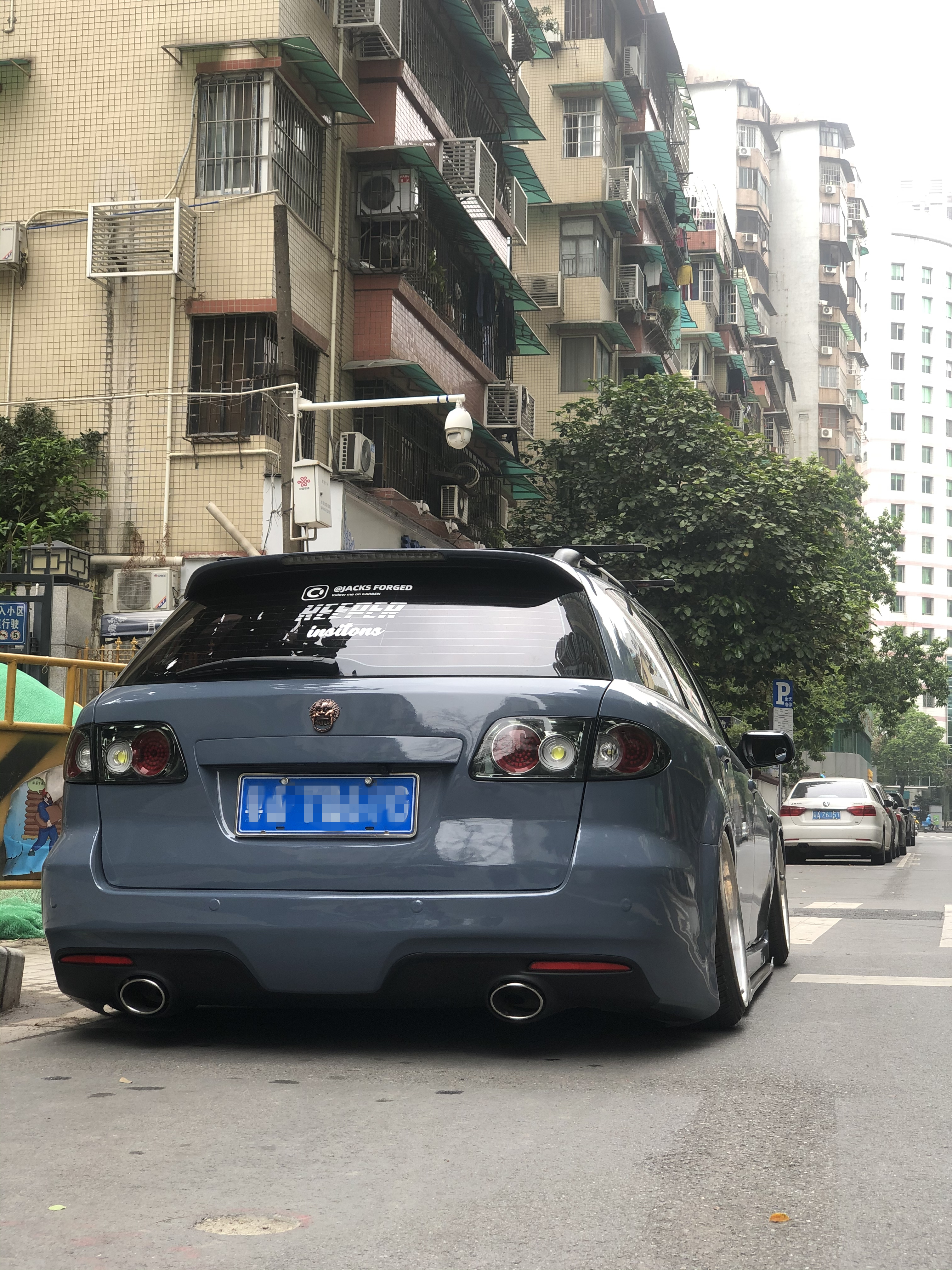 马自达6改装mps包围视频,马自达6改mps比原车宽吗