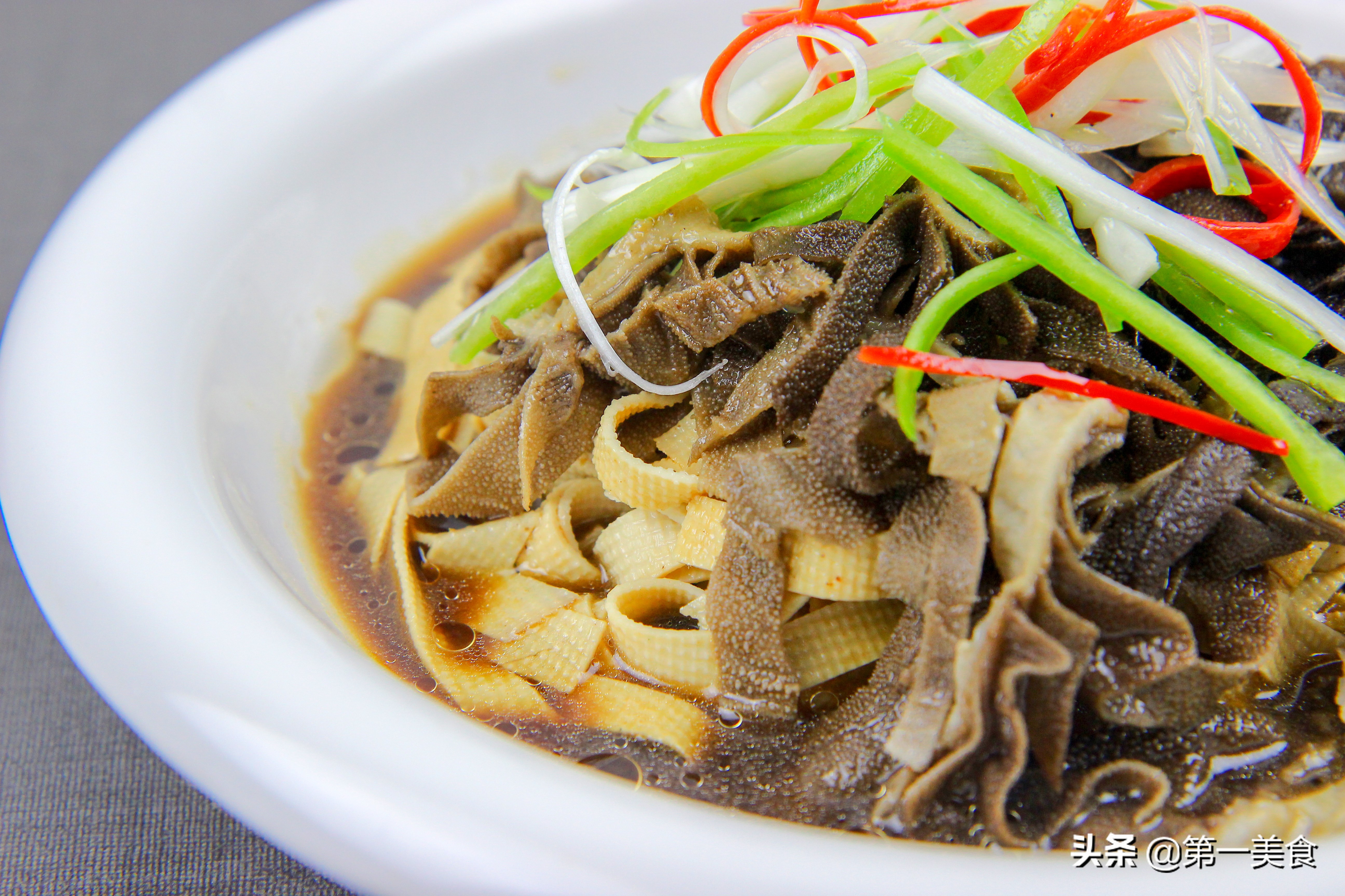 凉菜蒜泥牛肚正宗做法大全,水煮牛肚做凉菜的做法大全