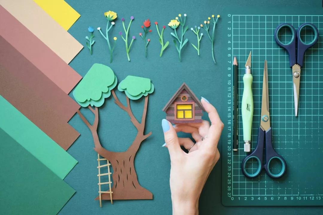 又好看又好玩的手工剪纸教程,剪纸手工教程复杂立体感强