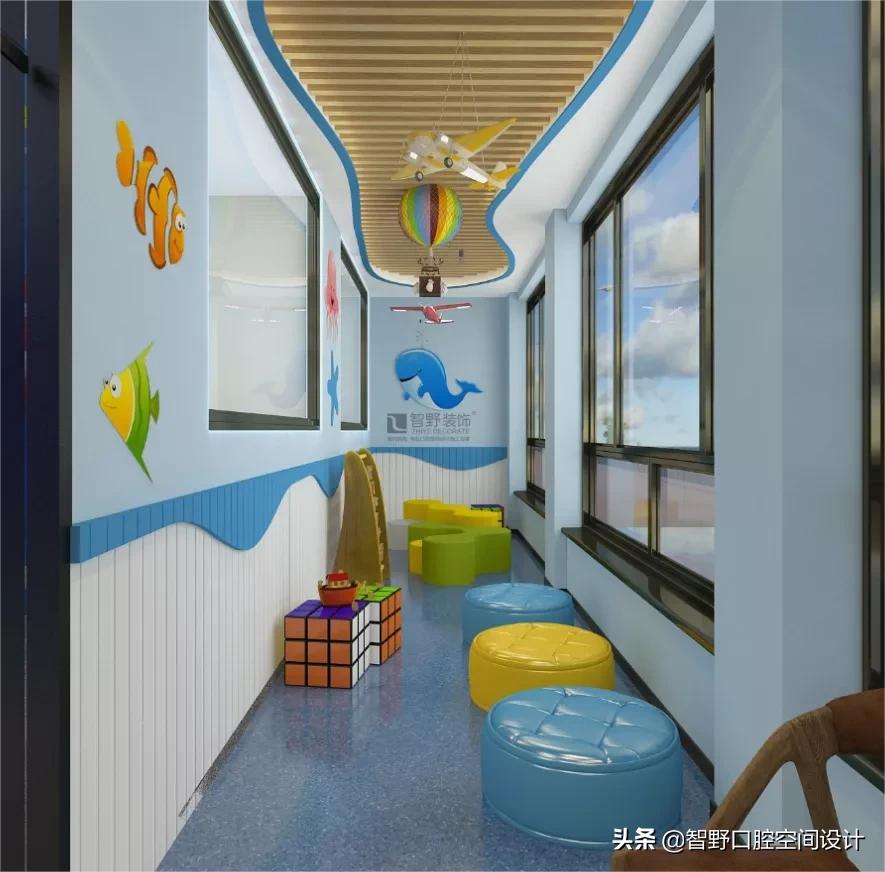牙科诊所设计装修-明真口腔空间设计-温润柔和的空间气息