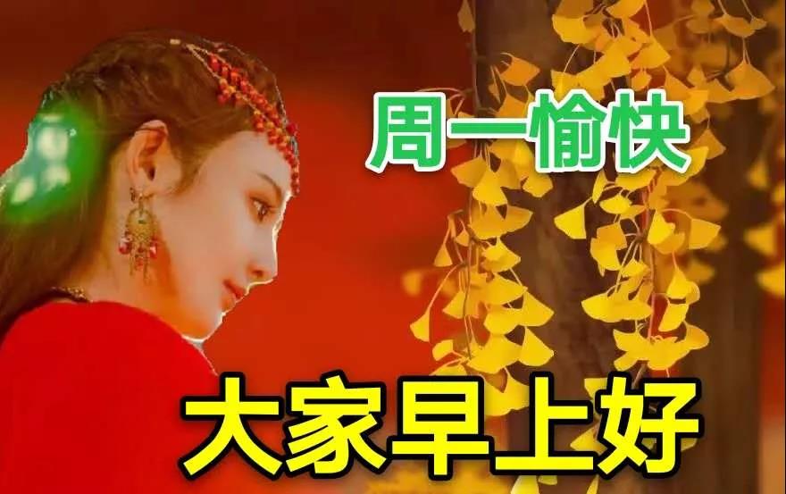 周一早安问候表情包,周末早上好表情包带字问候