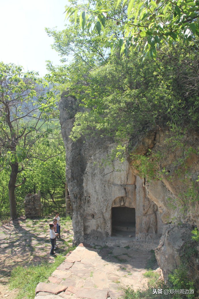 2021林州洪谷山风景,太行洪谷国家森林公园打卡