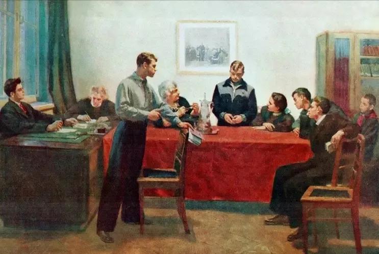 苏联绘画大师安德烈,苏联著名画家阿列克桑德洛维奇