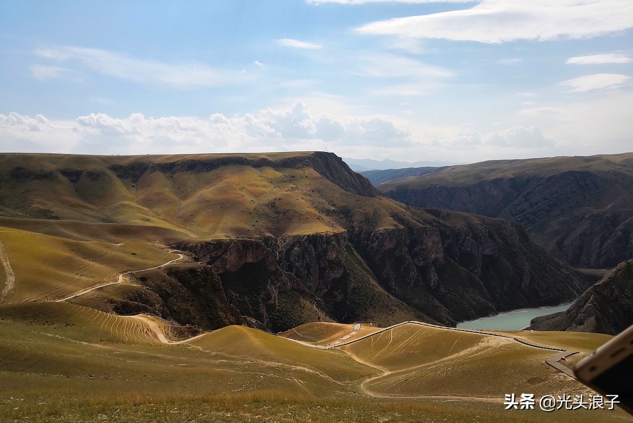 走进大自然观赏大自然的美丽风光,喀拉峻大草原风景太迷人