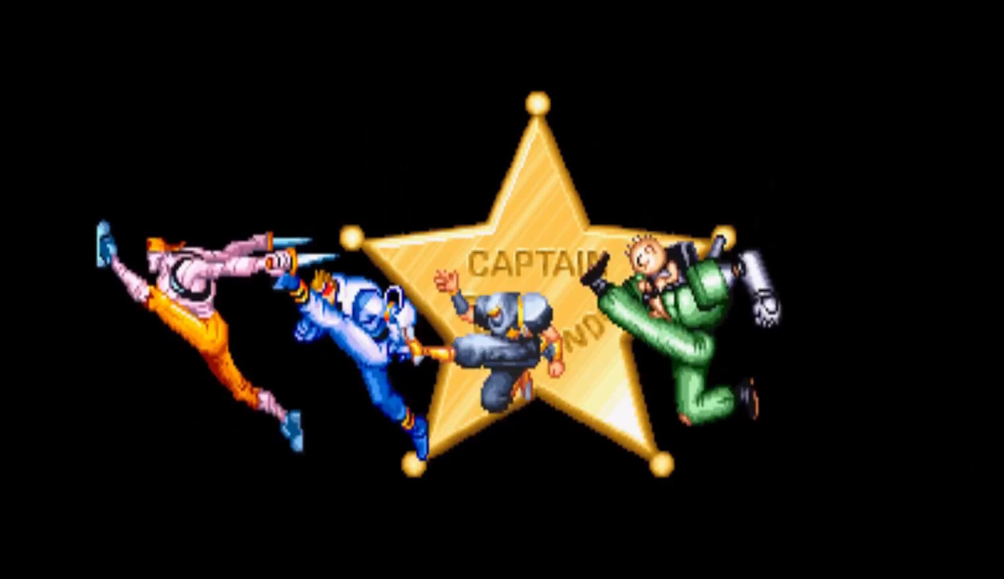 怀旧经典街机《名将》：打击改造人犯罪集团，四兄弟拯救银河系