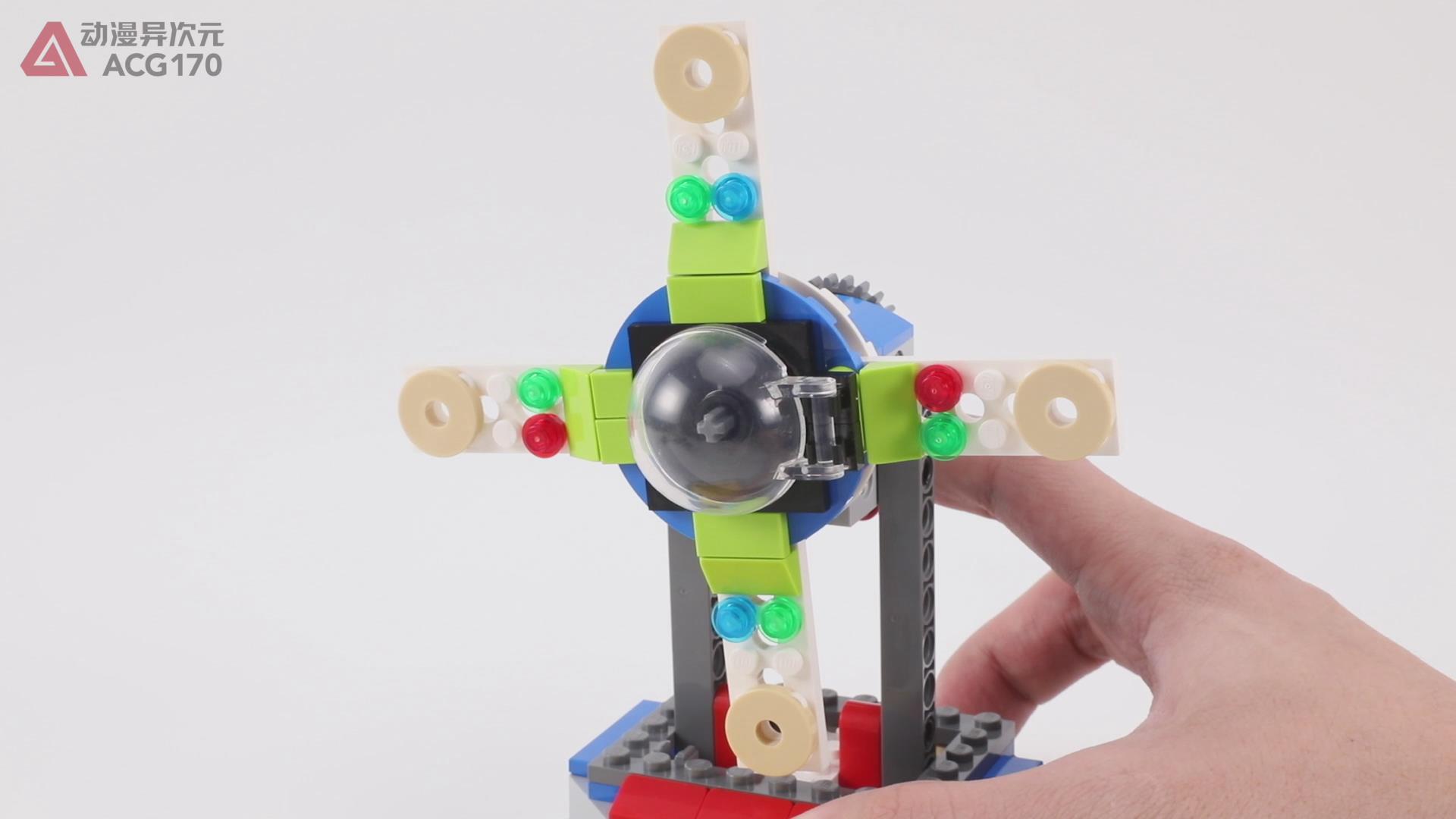 乐高积木拼装8-16岁旋转木马,乐高积木摩天轮