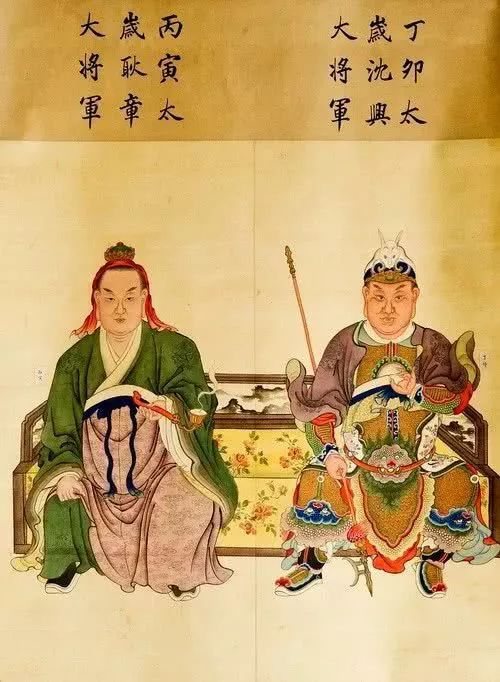 六十甲子神全图，看看自己的本命太岁神是谁