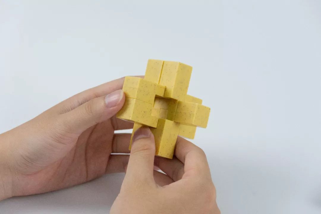 孔明锁六根锁的拼装方法,孔明锁圆形6根拼装法