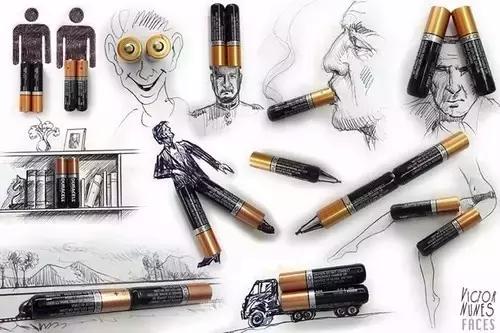 精美创意插画100幅无水印,彩铅小插画500例临摹