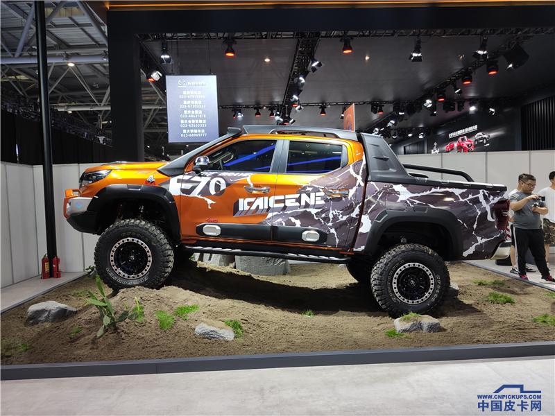 国产皮卡越野改装,国产吉奥皮卡改装霸气图