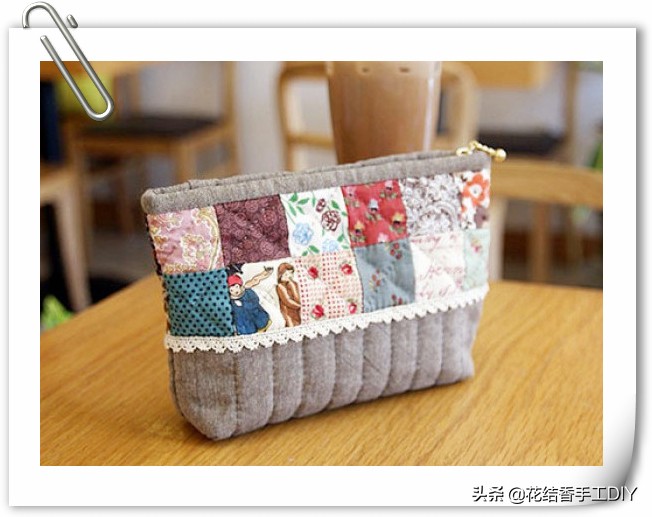 布艺手工：20款简单的拼布包，都能自己做，附4款裁剪图
