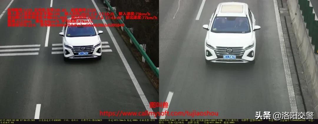 洛阳违章限行曝光,洛阳超速怎么处罚