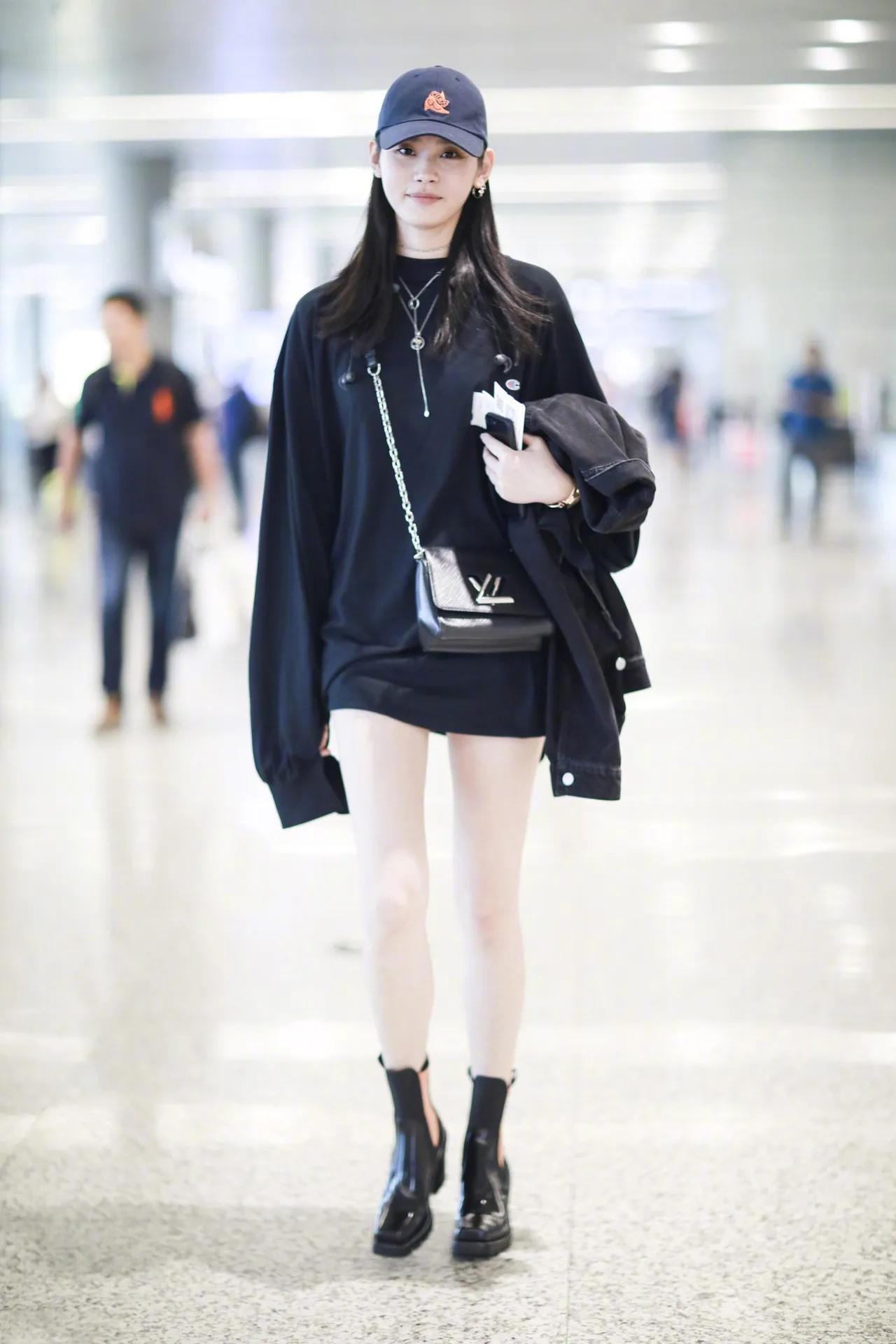 盘点女明星那些值得学习的allblack造型，性感、甜酷你更喜欢哪种