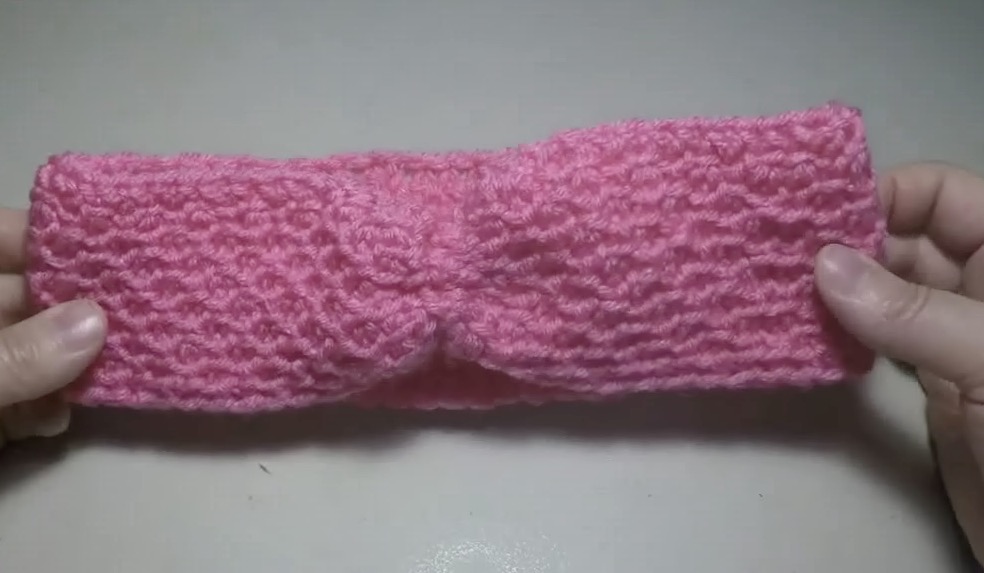 碎花复古飘带蝴蝶结发带,法式交叉针织发带