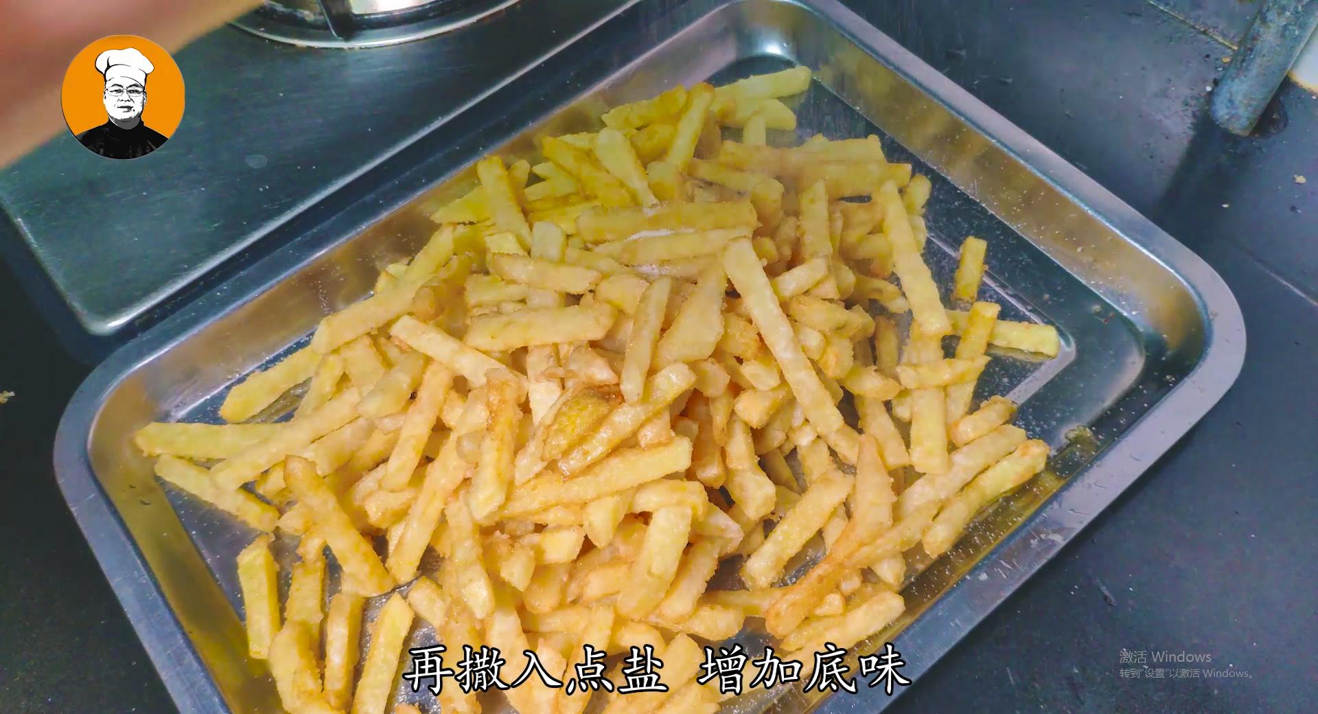 怎么炸薯条才能炸出肯德基的感觉,教你在家做炸薯条成本不到2元钱