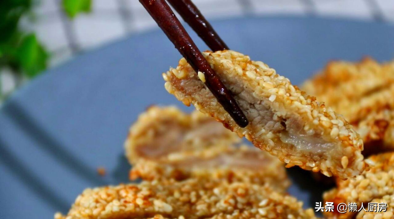 炸猪排怎么裹面包糠,如何炸猪排不用面包糠