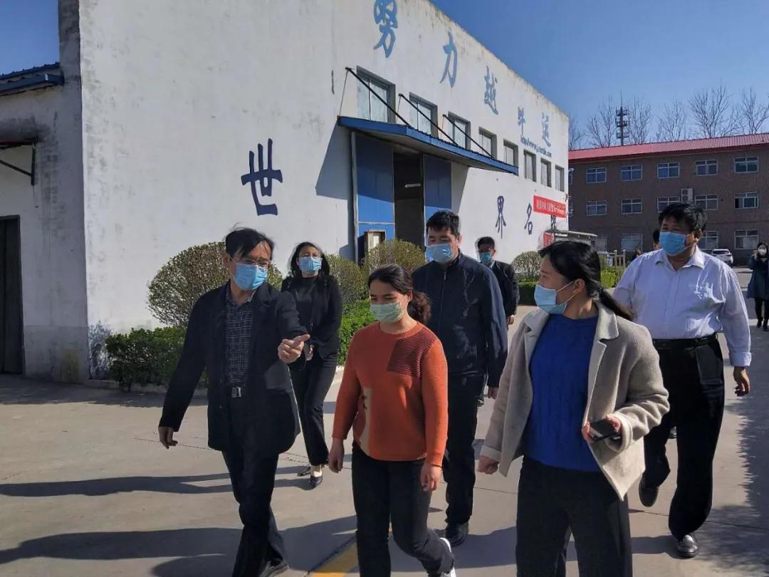 邯郸市市委书记到邯山区视察,市委统战部来伟