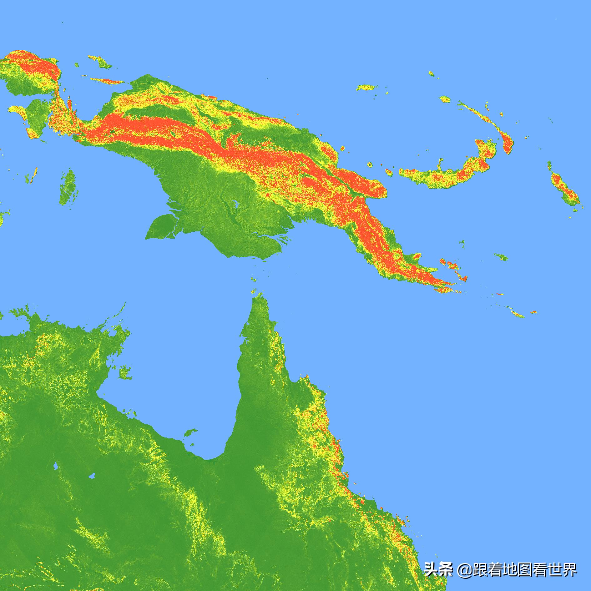 巴布亚新几内亚岛属于哪个国家,巴布亚新几内亚岛为什么一分为二