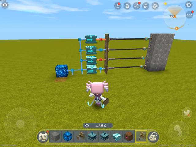 迷你世界怎么做到自动门,迷你世界中怎么做到自动门