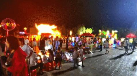 独山球迷福利！继紫薇广场后，中心广场篮球设施也安装完毕