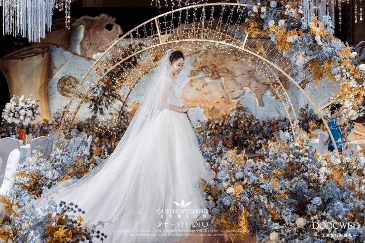 dodowed婚礼线上教学,浪漫唯美的西式主题婚礼