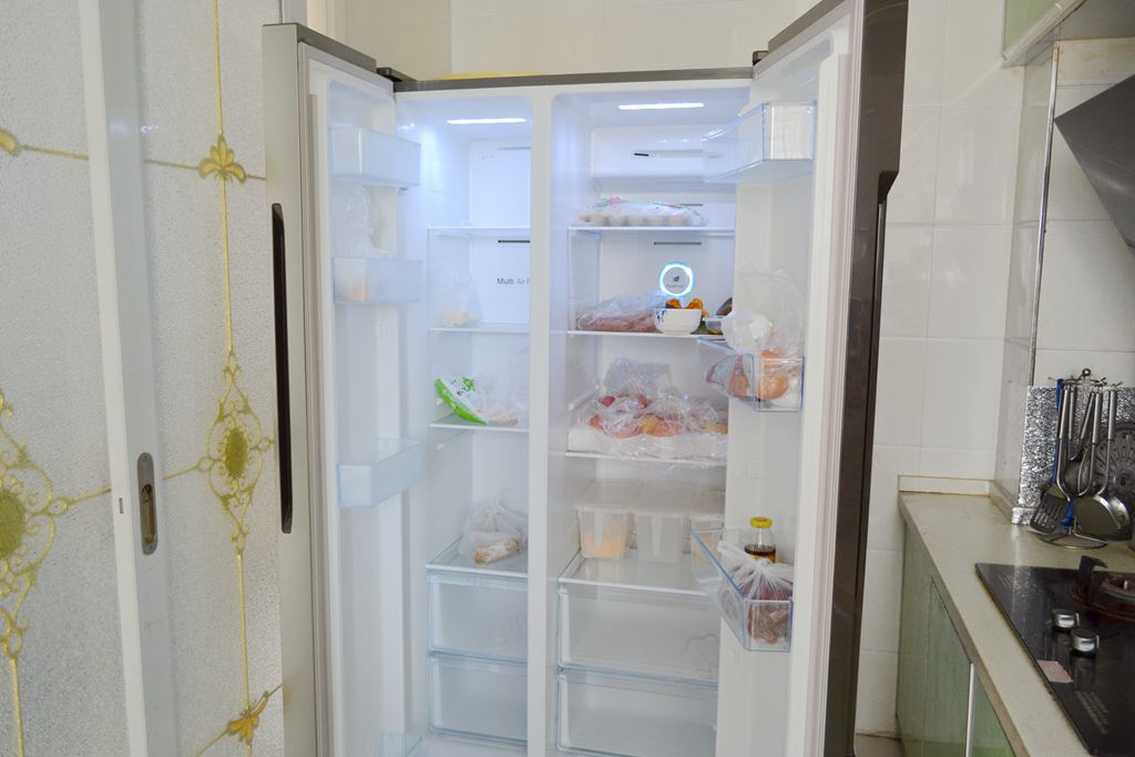 海信最小对开门冰箱,海信双开门超薄冰箱