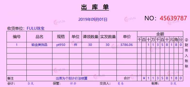 珠宝行业财务做账流程,珠宝零售业会计的账务处理全套