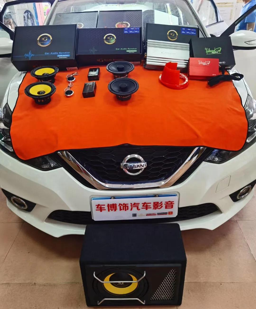 日产轩逸音响升级法国劲浪品牌,日产轩逸音响升级有难度吗