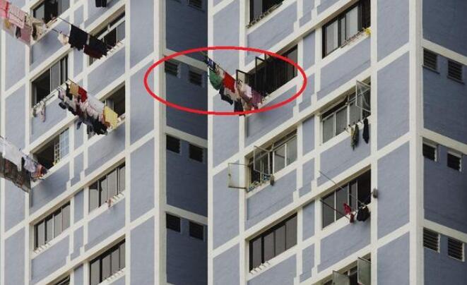 晾衣杆防风晾衣神器,晾衣杆再也不用花钱买了