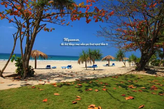 缅甸维桑海滩在哪个位置,缅甸维桑海滩真实生活