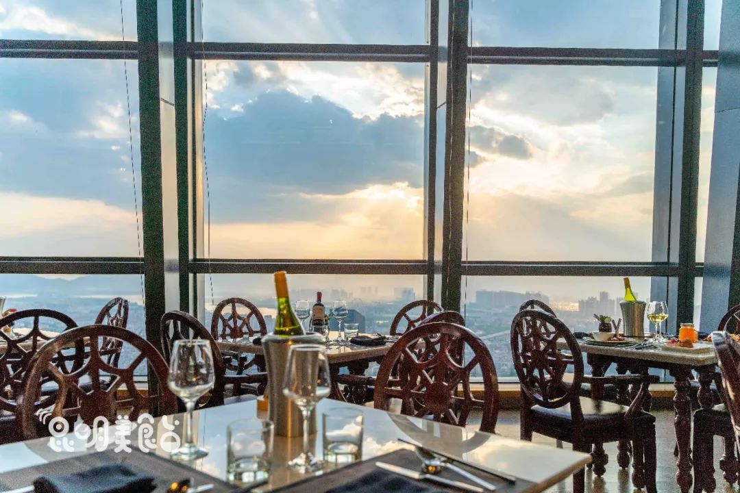 昆明双塔高空餐厅,昆明可以看二环的高空餐厅