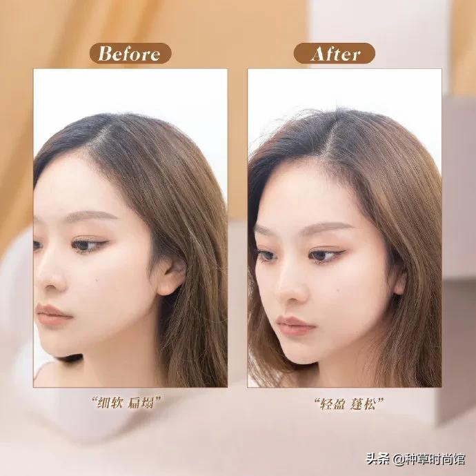 扁塌稀疏头发怎么变蓬松,头发贴头顶塌怎么扎