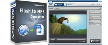 FLASH转MP3工具ThunderSoftFlashtoMP3Converter介绍及安装教程
