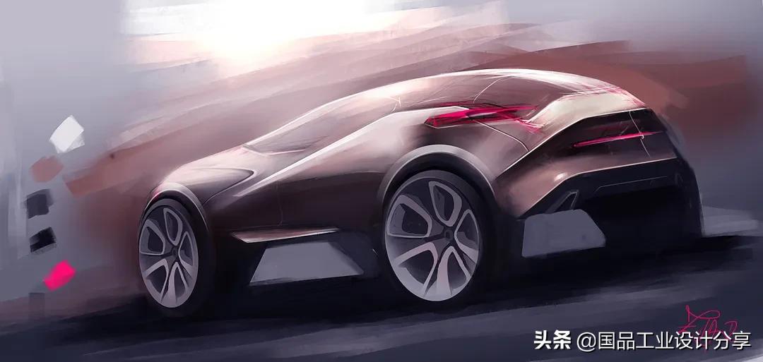 汽车手绘画图片大全,汽车设计图手绘入门