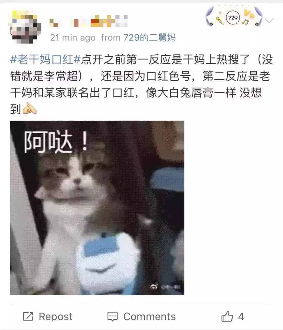 老干妈红油口红,老干妈辣椒油口红