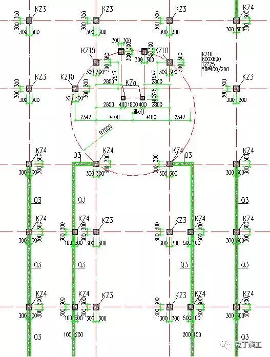 建筑弧形放线方法教学,椭圆建筑放线方法