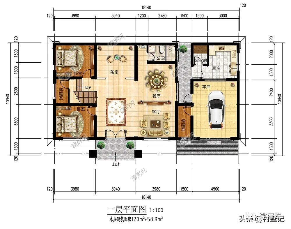 最适合农村三层平顶别墅,10套适合农村自建小别墅