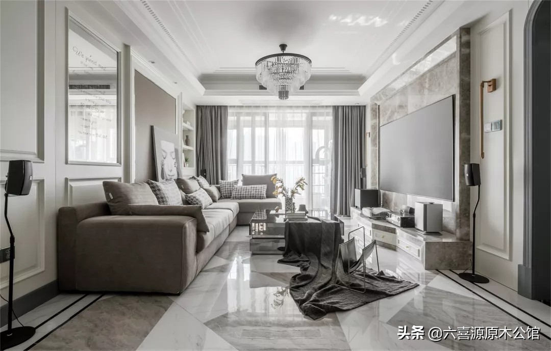 别具风格的现代美宅,190平新中式轻奢风格实景