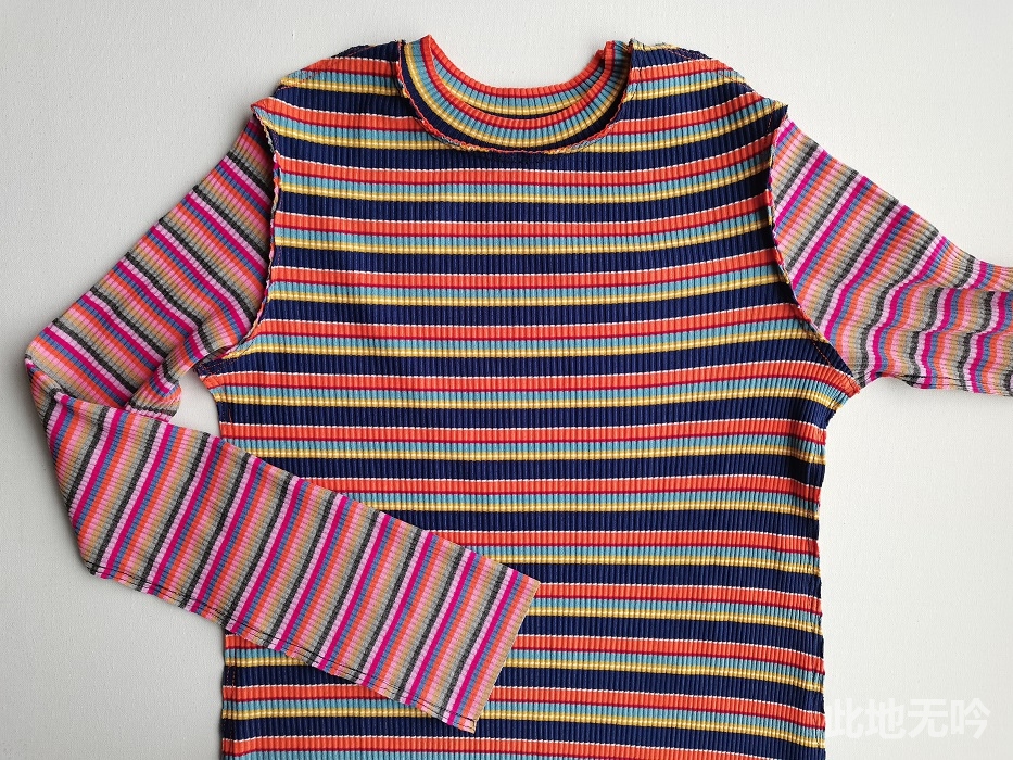 傻瓜缝纫机缝纫入门基础教程,针织女士t恤缝纫教程