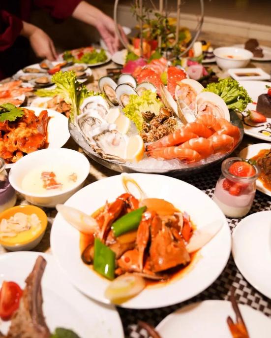 福田丶JW万豪4.5折吃豪华自助餐,20款中西蟹料美食,牛排随便吃